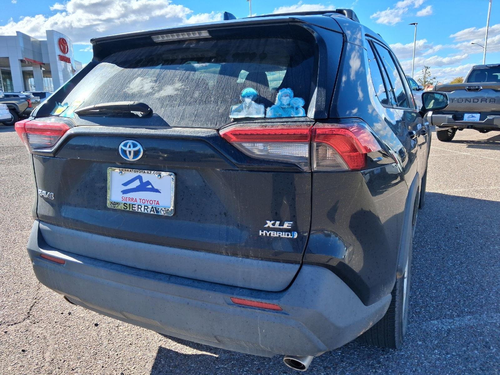 Used 2021 Midnight Black Metallic Toyota XLE image 12