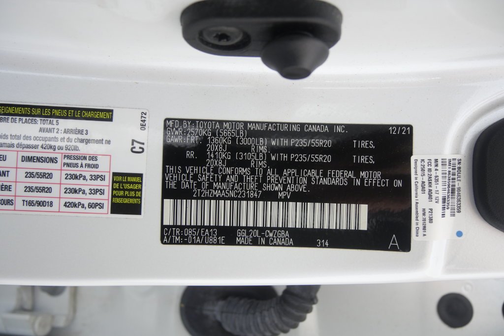 Used 2022 White Pearl Lexus 350 image 29