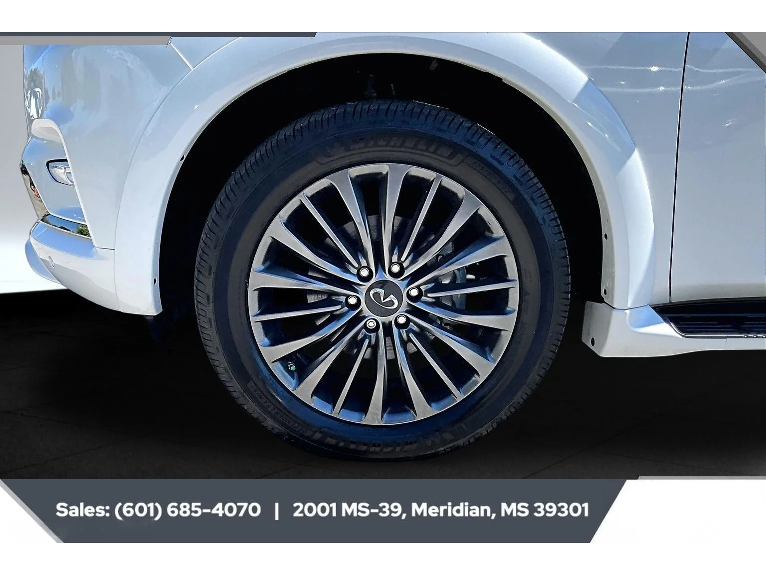 Used 2024 MOONSTONE WHITE INFINITI SENSORY image 7