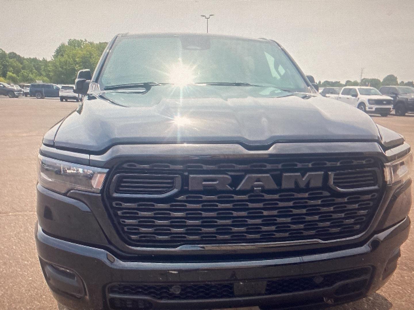 Used 2025 Diamond Black Crystal Pearlcoat Ram Big Horn image 4