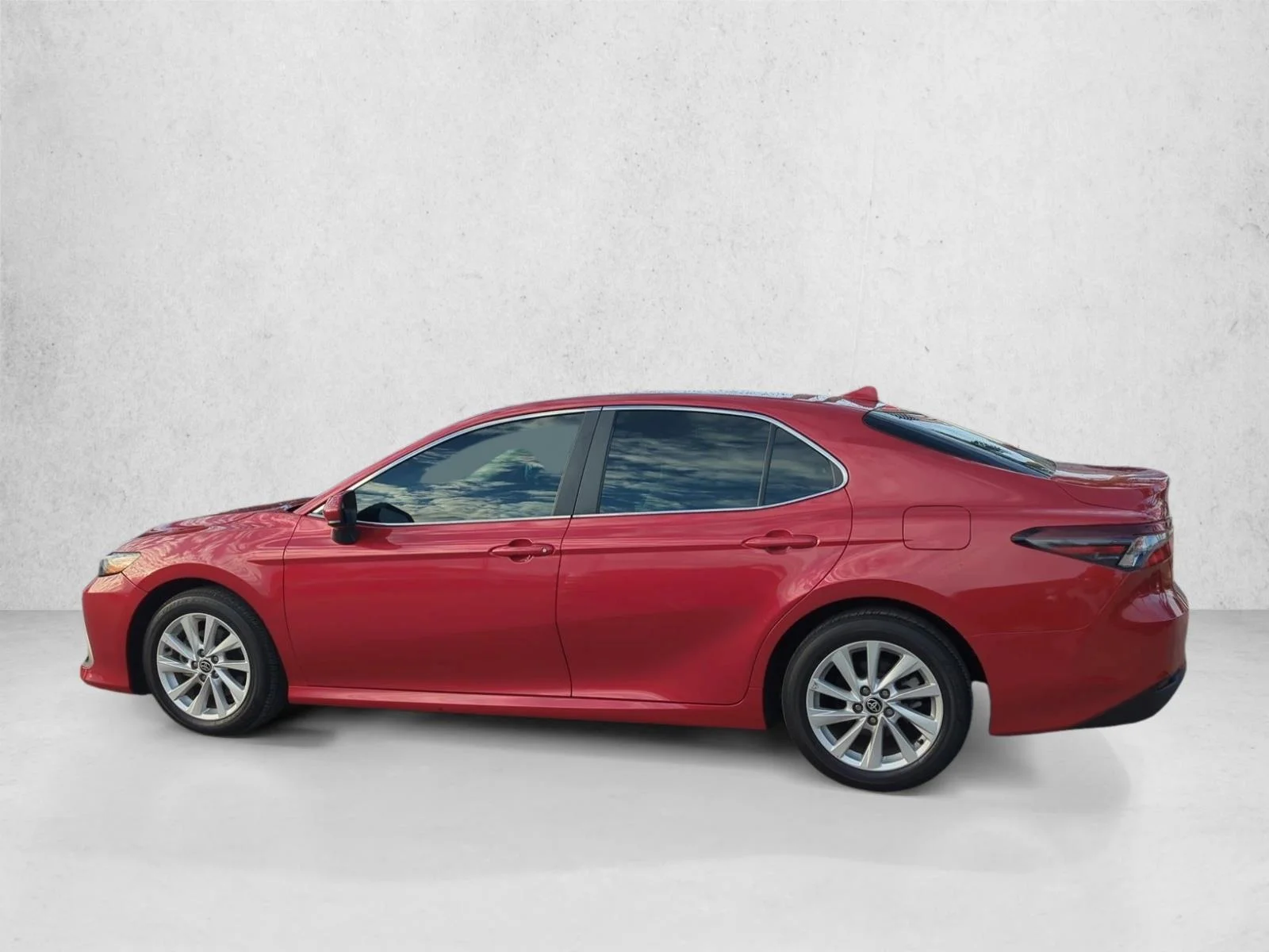 Used 2024 Supersonic Red Toyota LE image 6