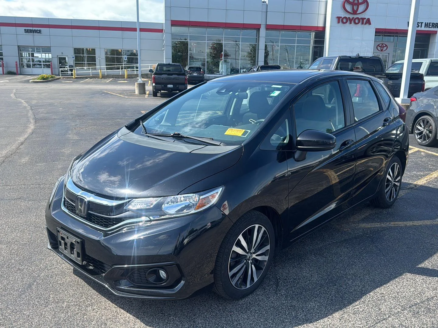 Used 2020 Crystal Black Pearl Honda EX image 3