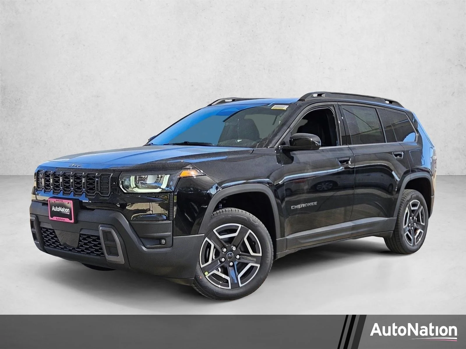 New 2026 Diamond Black Crystal Pearlcoat Jeep Laredo image 1