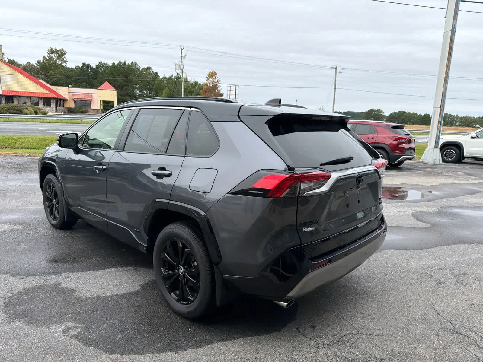 Used 2023 Magnetic Gray Metallic/Midnight Black Metallic Toyota Hybrid XSE image 9