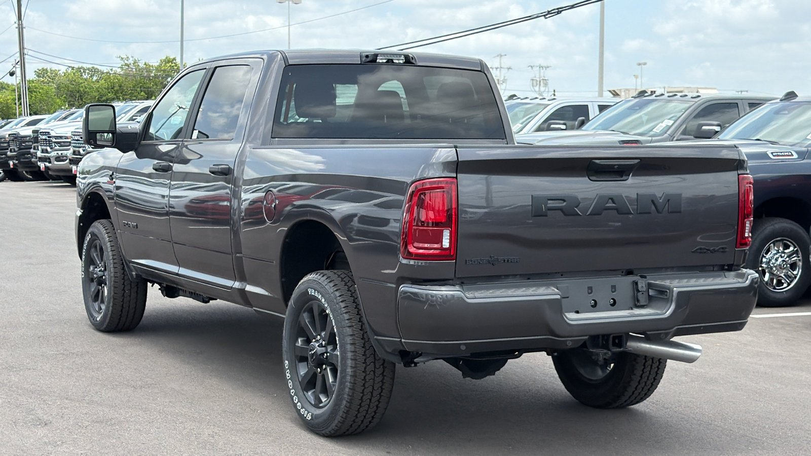 New 2026 Granite Crystal Metallic Clear-Coat Exterior Paint RAM Lone Star image 7