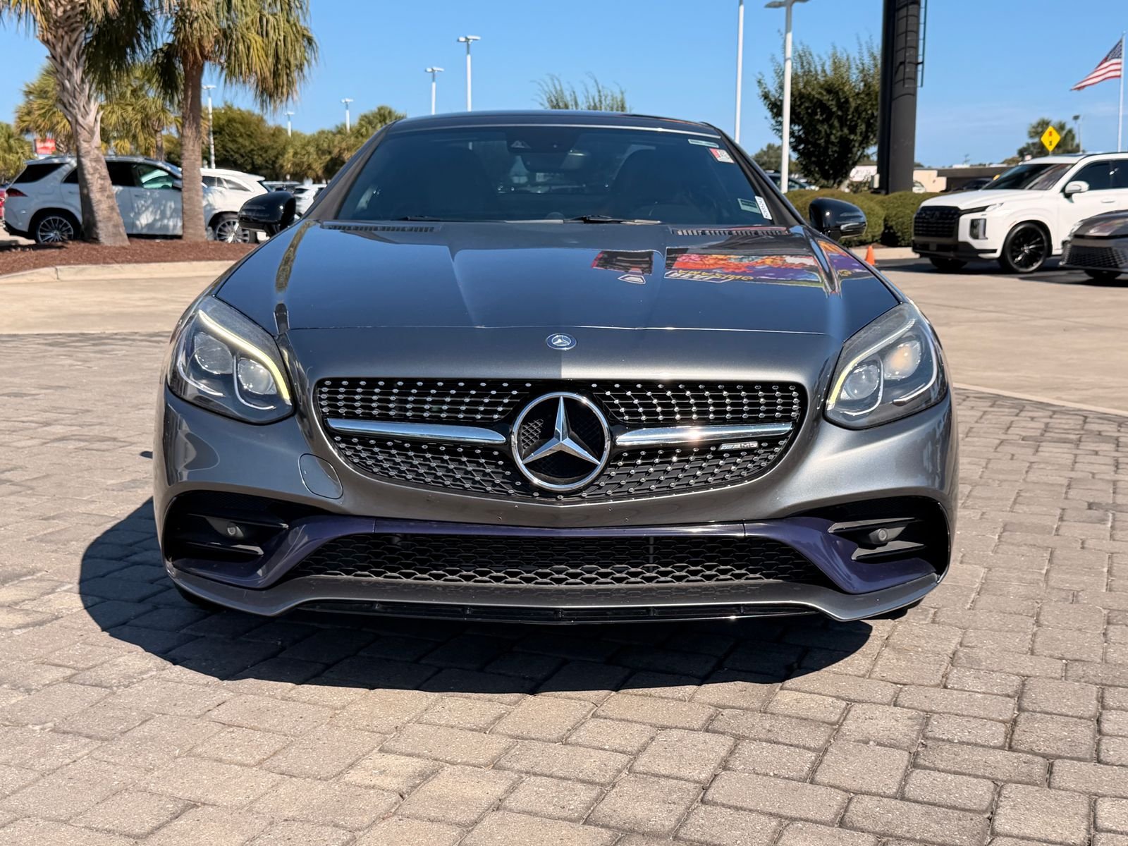 Used 2017 Selenite Gray Metallic Mercedes-Benz SLC 43 AMG® image 4