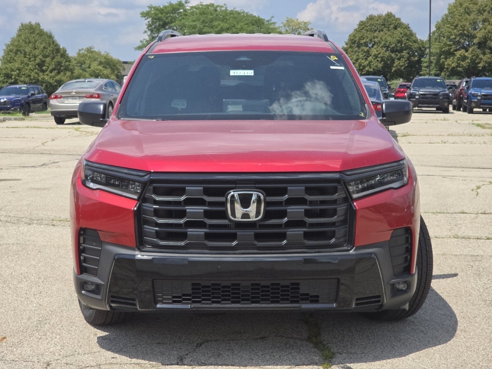 New 2026 Radiant Red Metallic II Honda Sport image 9