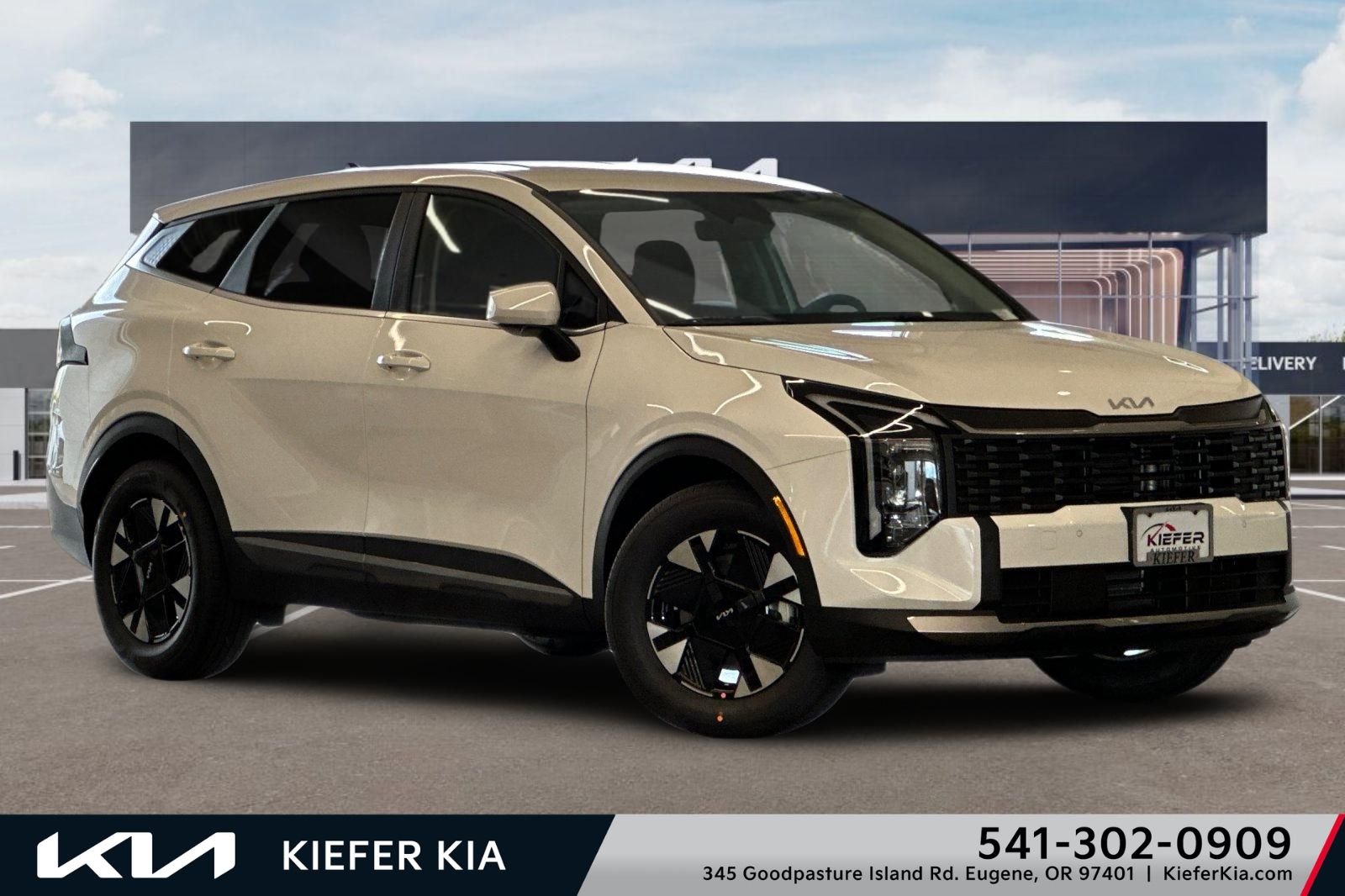 New 2026 Snow White Pearl Kia LX image 1