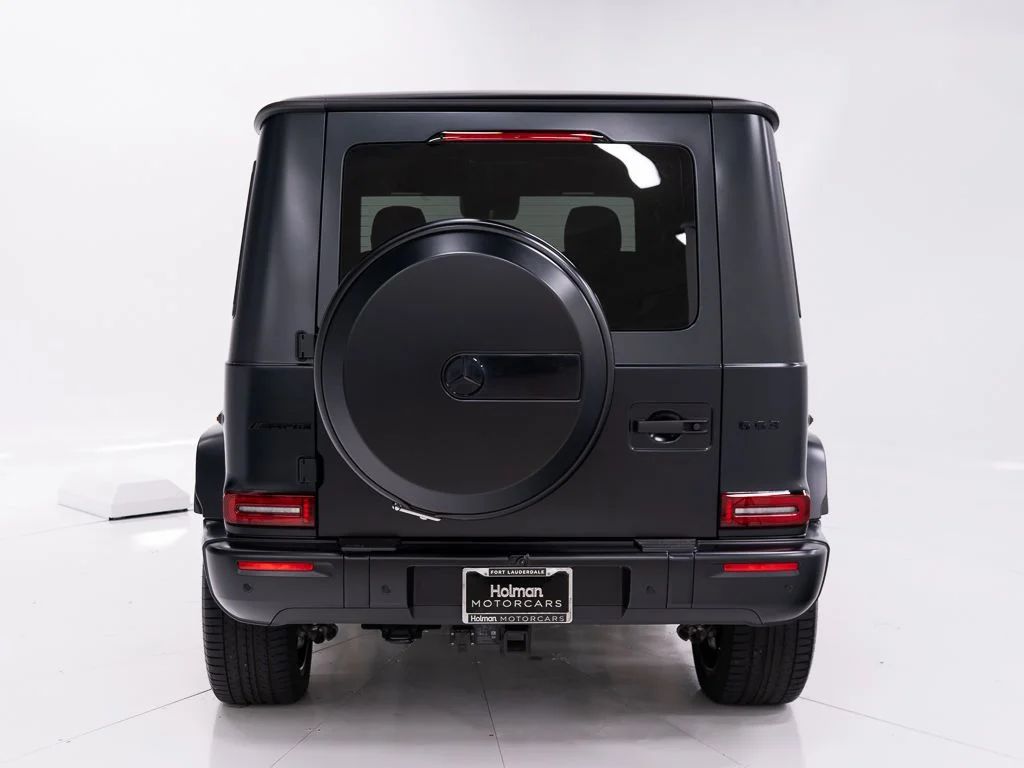 Used 2025 MANUFAKTUR Night Black Magno Mercedes-Benz G 63 AMG® 4MATIC® image 4