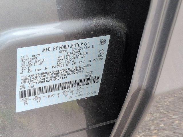 New 2026 Carbonized Gray Metallic Ford Lariat® image 34