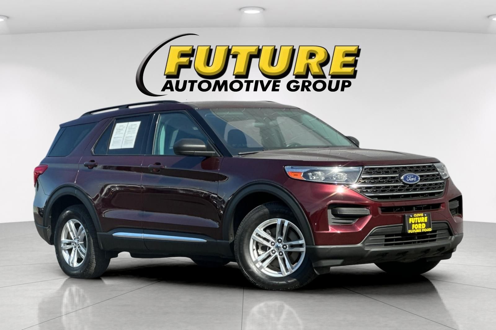 Used 2022 Red Ford XLT image 1