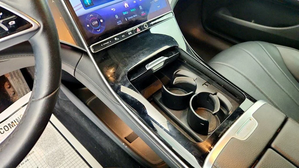 Used 2023 Polar White Mercedes-Benz EQE 350 4MATIC®+ Sedan w/ Driver Assistance & DIGITAL LIGHT image 16