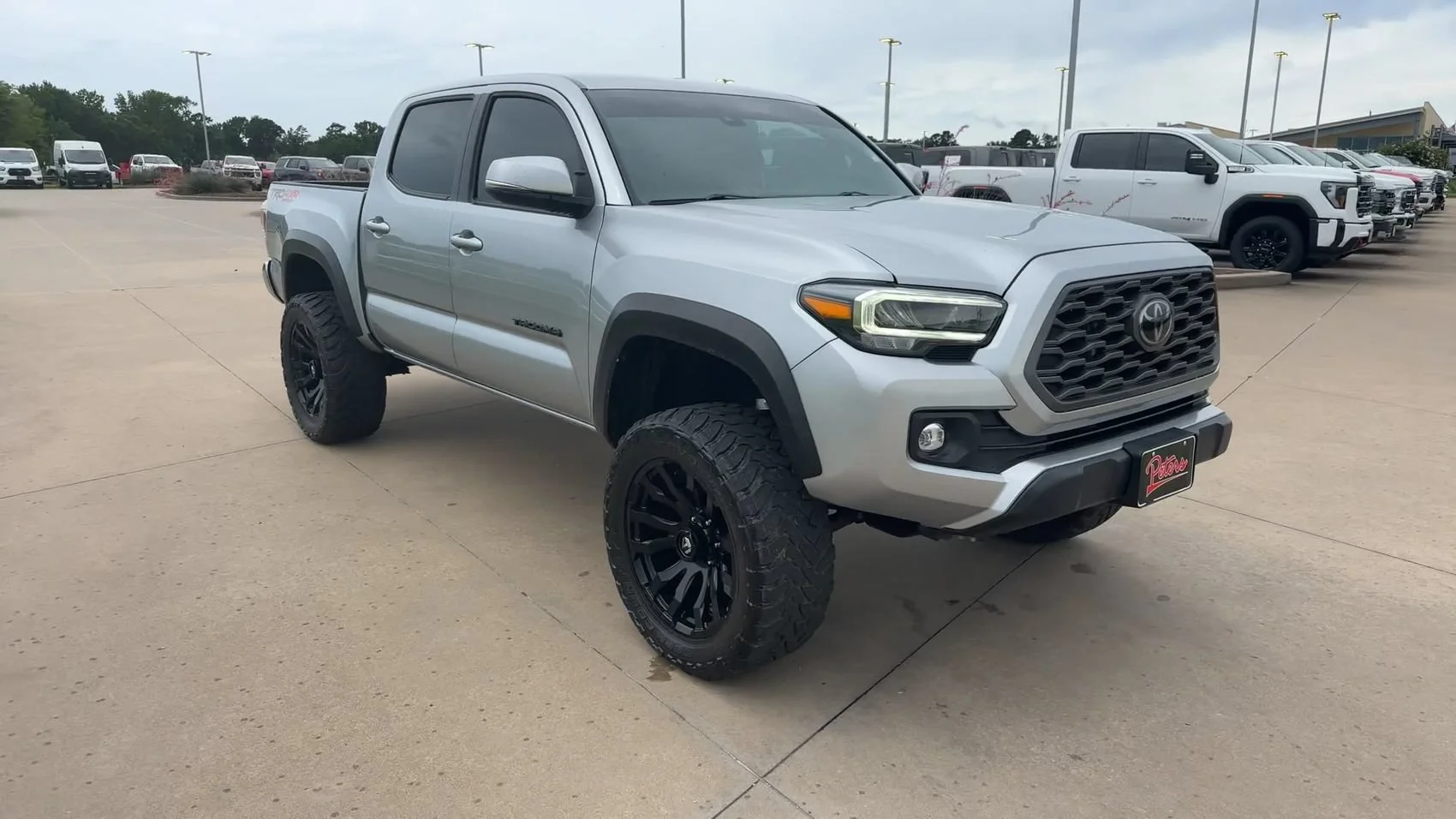 Used 2022 Celestial Silver Metallic Toyota TRD Off-Road image 3