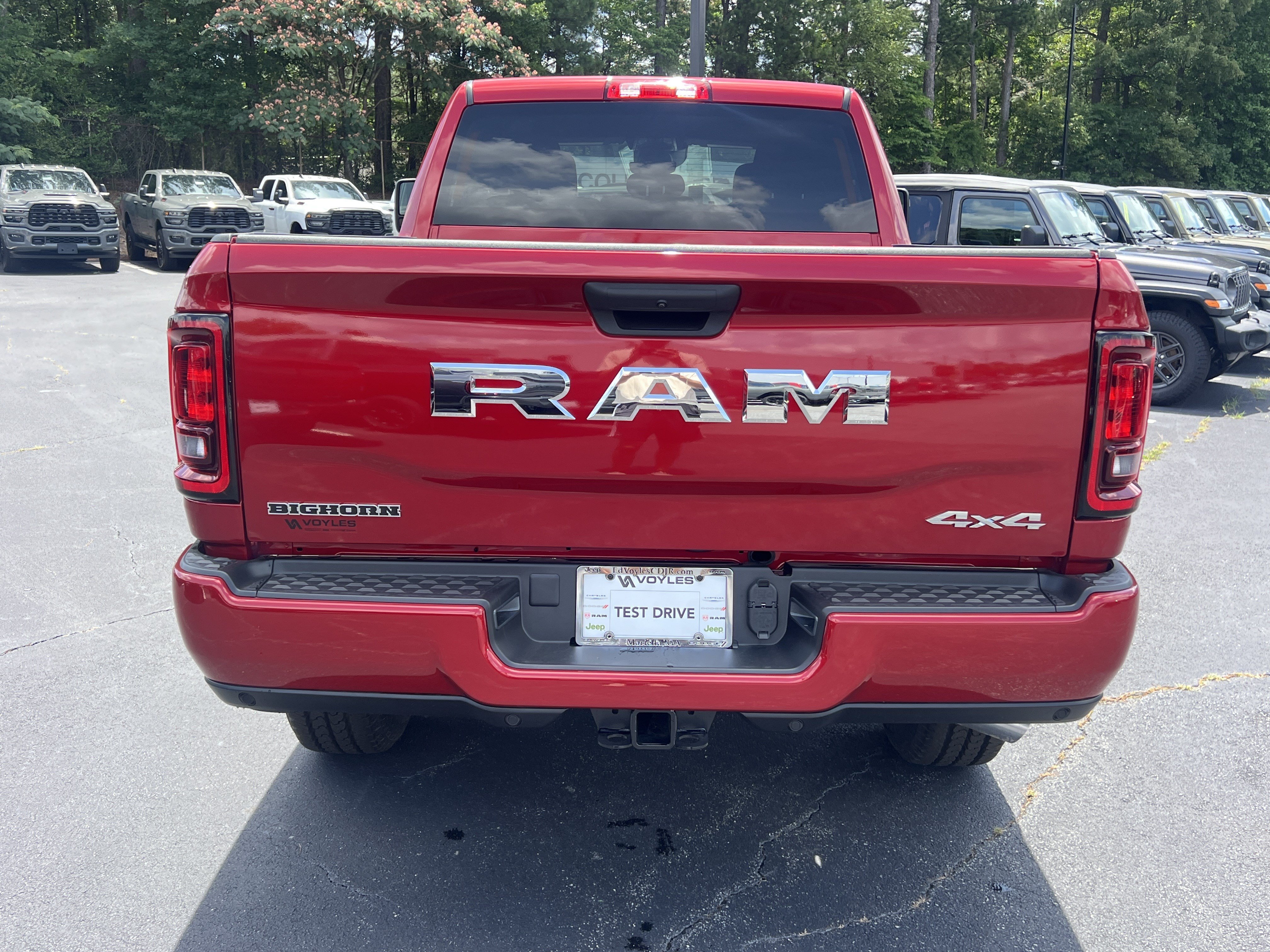 New 2026 Molten Red Pearlcoat Ram Big Horn image 7