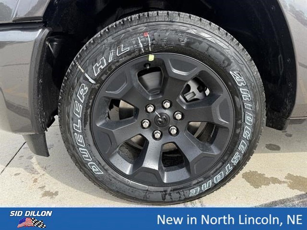 New 2026 Granite Crystal Metallic Clear-Coat Exterior Paint RAM Big Horn Crew Cab 4x4 5