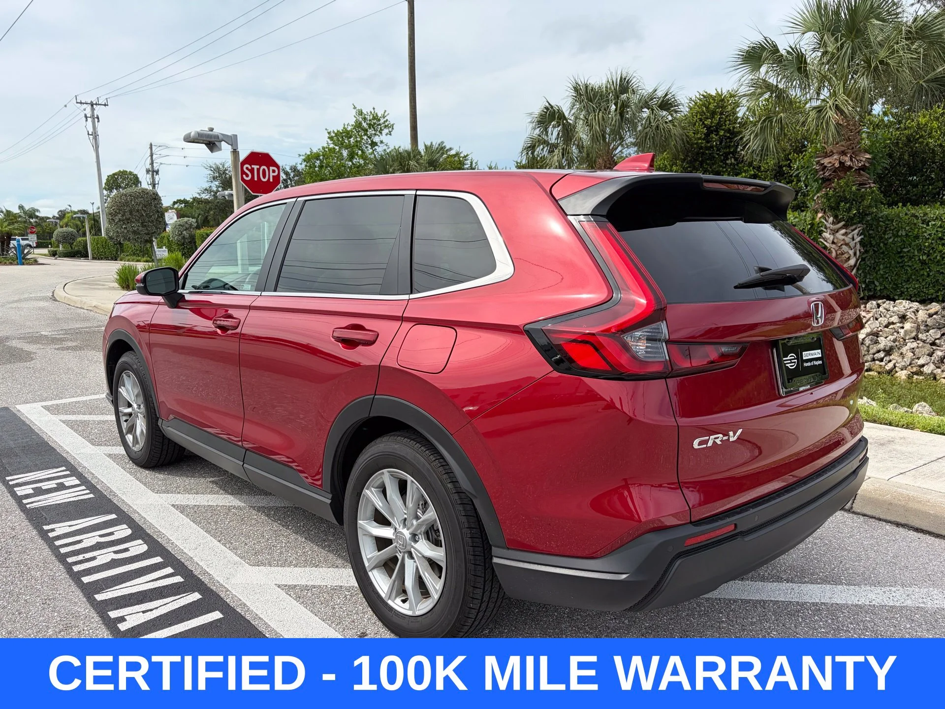 Certified Used 2024 Radiant Red Metallic Honda EX-L image 9