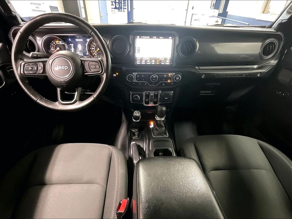 Used 2021 Black Jeep Unlimited Sport Altitude image 22