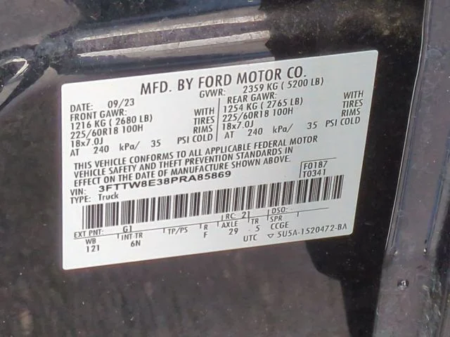 Used 2023 Black Ford Lariat image 38