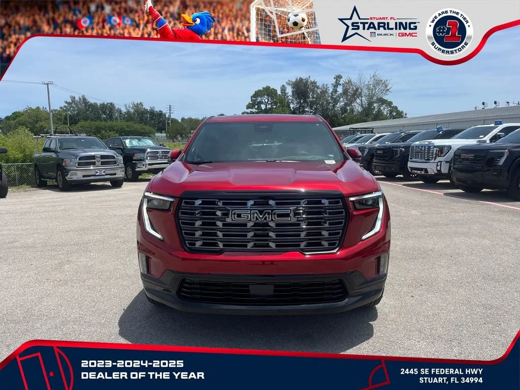 New 2026 Volcanic Red Tintcoat GMC Denali Ultimate image 3