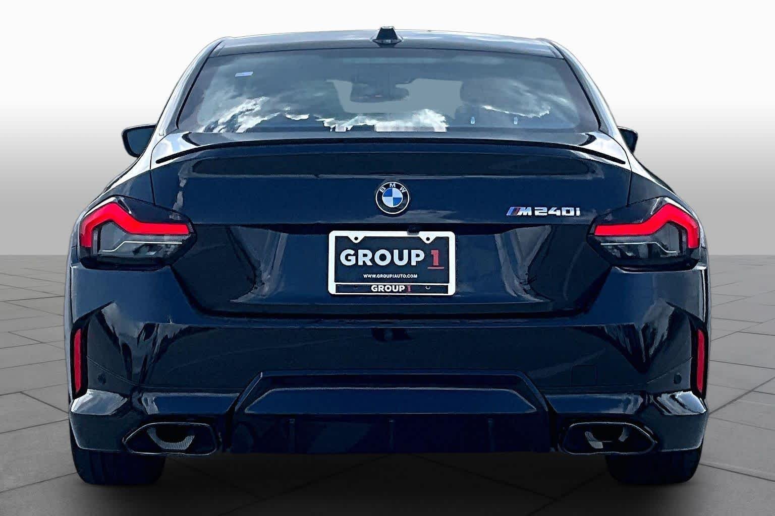 Used 2025 Black Sapphire Metallic BMW M240i image 4
