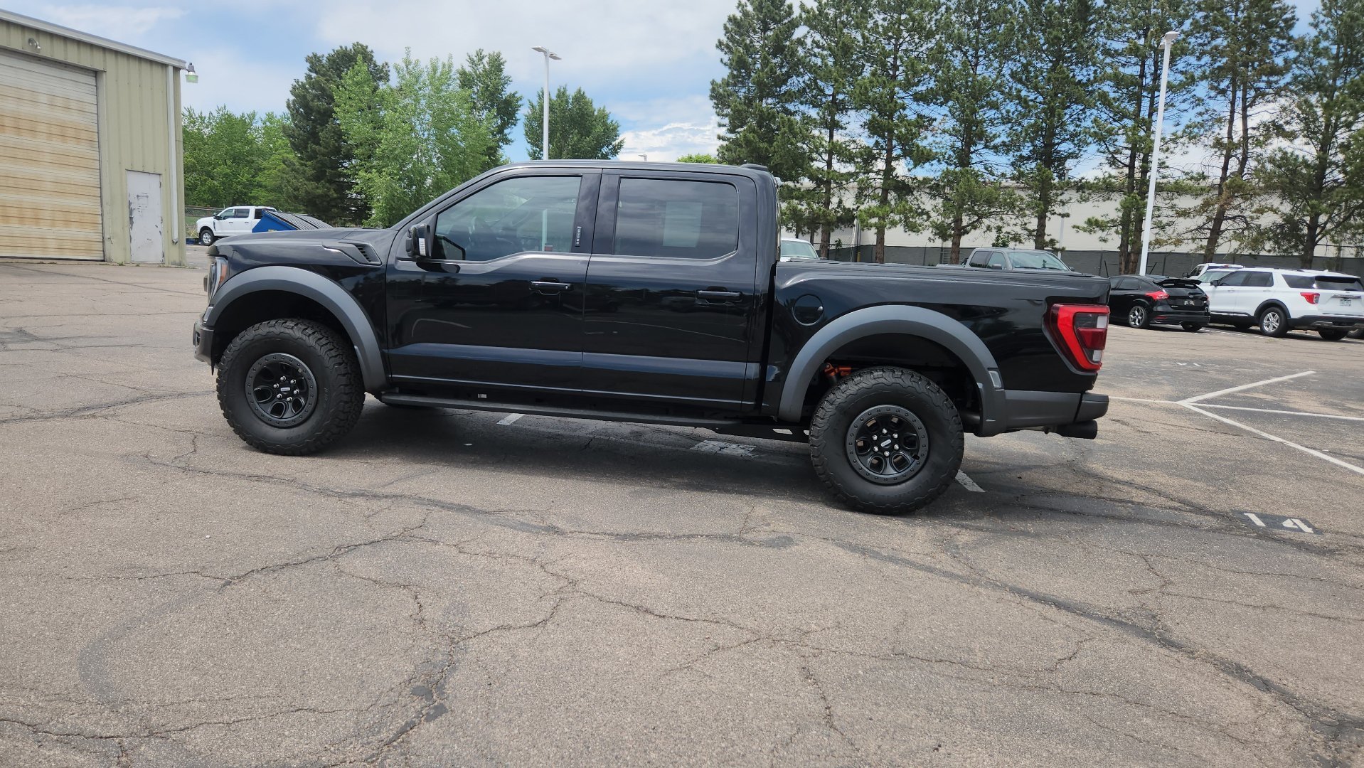 Used 2022 Black Metallic Ford Raptor image 7