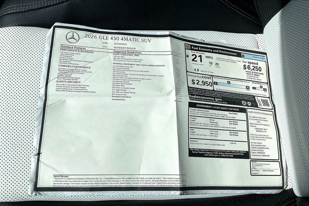 2026 Mercedes-Benz GLE GLE450 - Photo 22