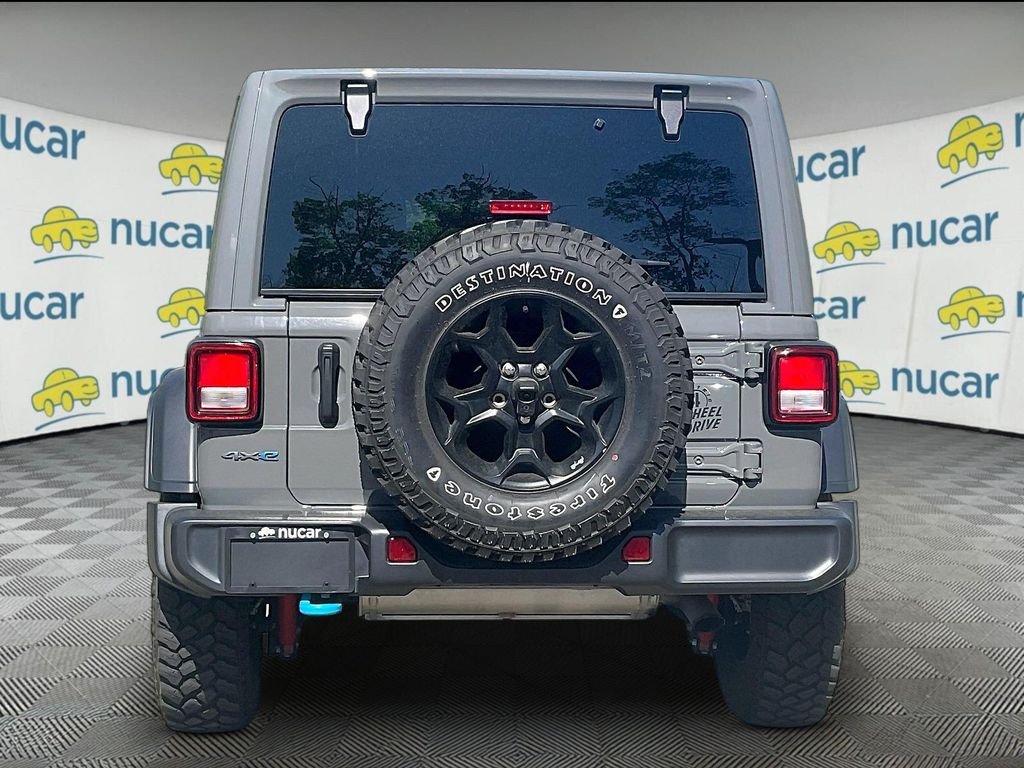 Used 2023 Gray Jeep Base 4xe image 5