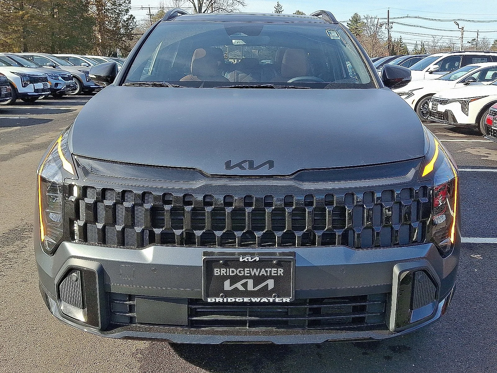 New 2026 Shadow Matte Gray Kia X-Line image 2