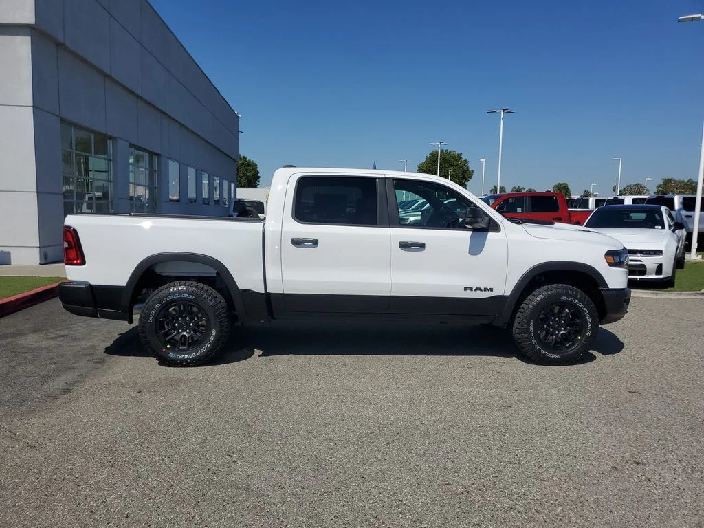 New 2026 Bright White Clear-Coat Exterior Paint RAM Rebel image 2