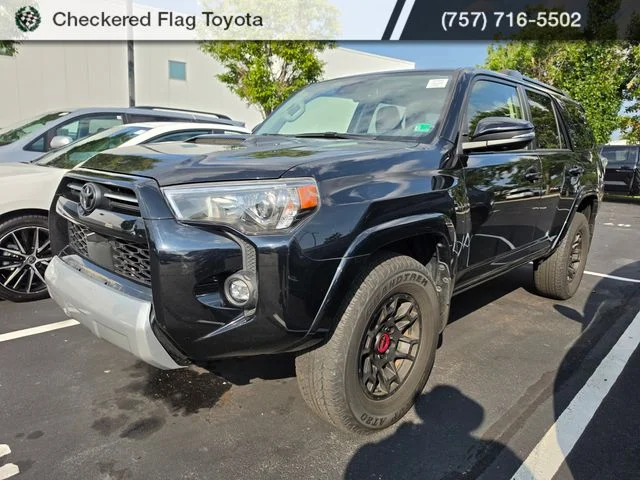 Used 2022 Midnight Black Metallic Toyota TRD Off-Road Premium image 1