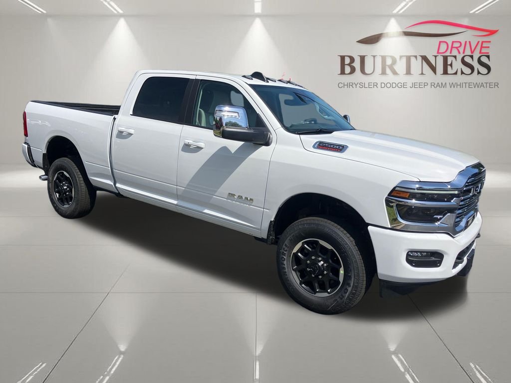 New 2026 Bright White Clear-Coat Exterior Paint RAM Laramie image 8