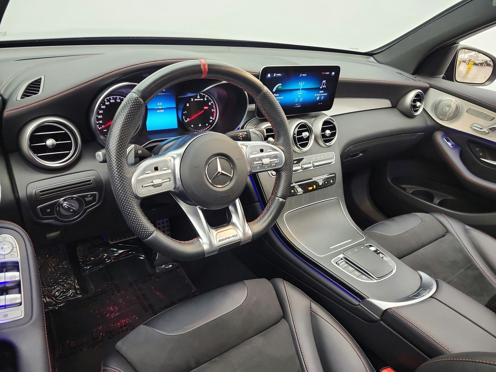Used 2021 Black Mercedes-Benz AMG® GLC 43 4MATIC SUV image 14