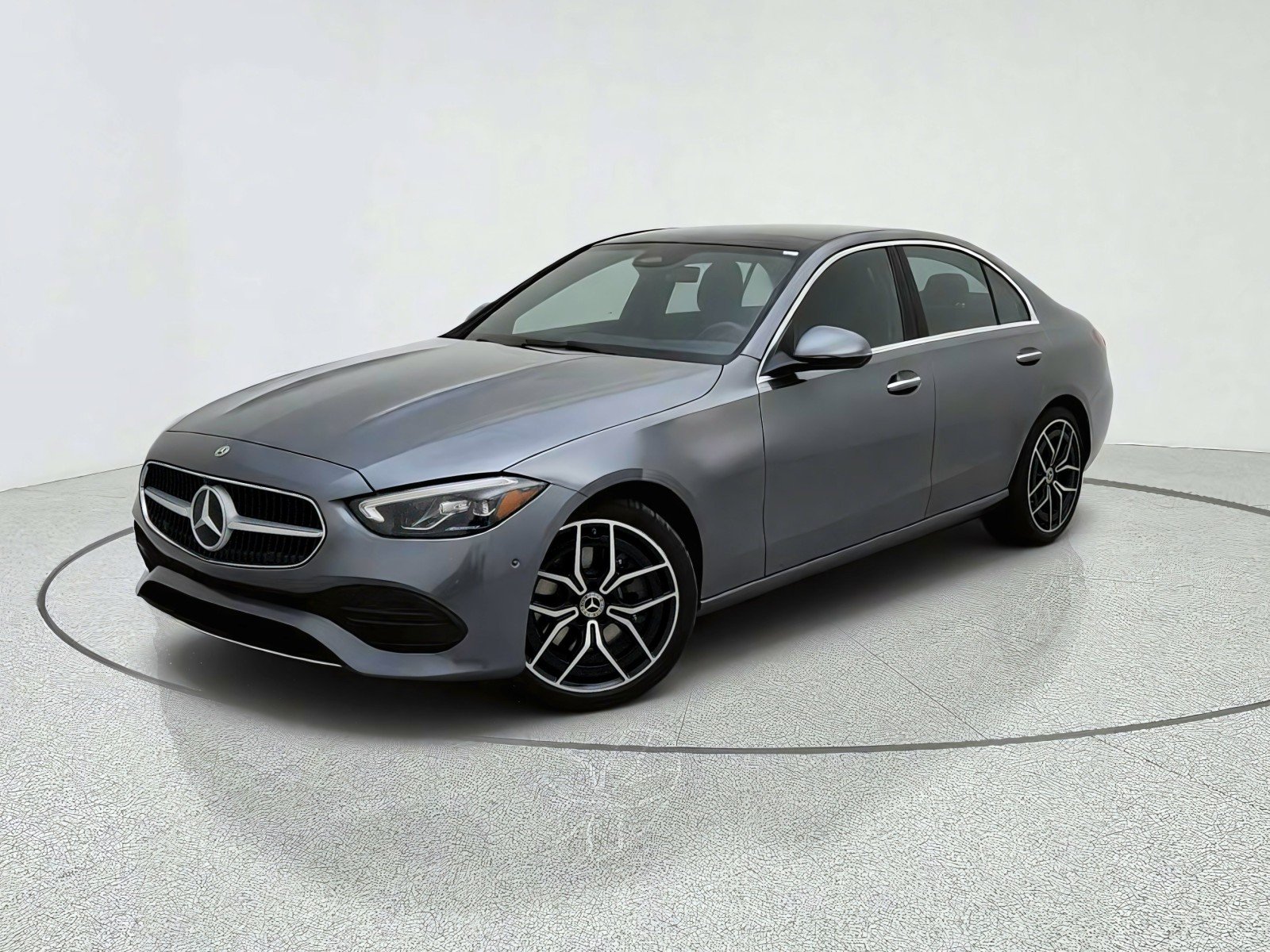 New 2026 Selenite Grey Metallic Mercedes-Benz C 300 Sedan image 1