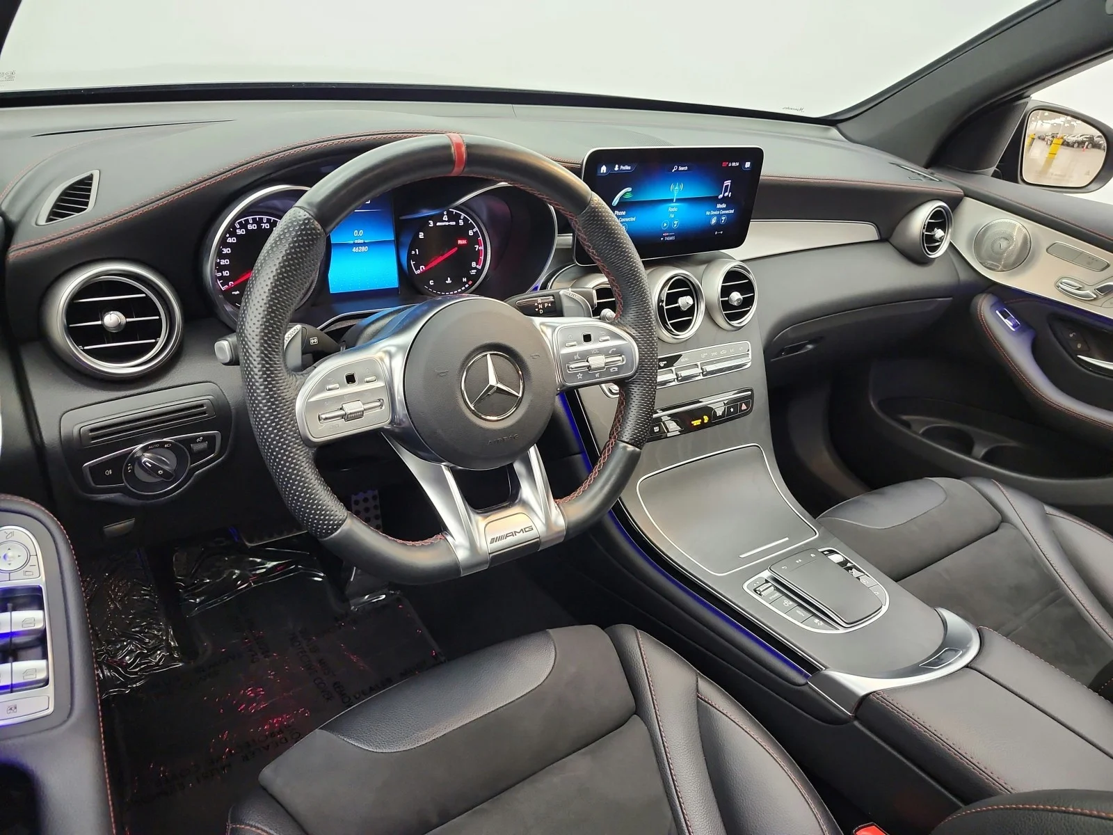 Used 2021 Black Mercedes-Benz AMG® GLC 43 4MATIC SUV image 14