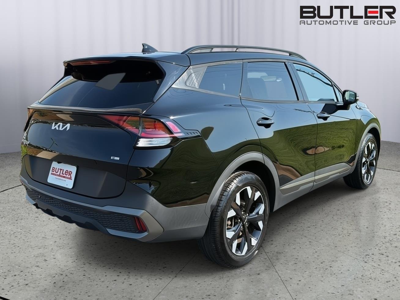 Used 2023 Ebony Black Kia X-Line image 6