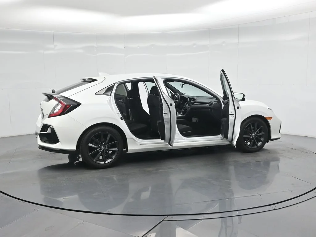 Certified Used 2021 White Honda EX image 3
