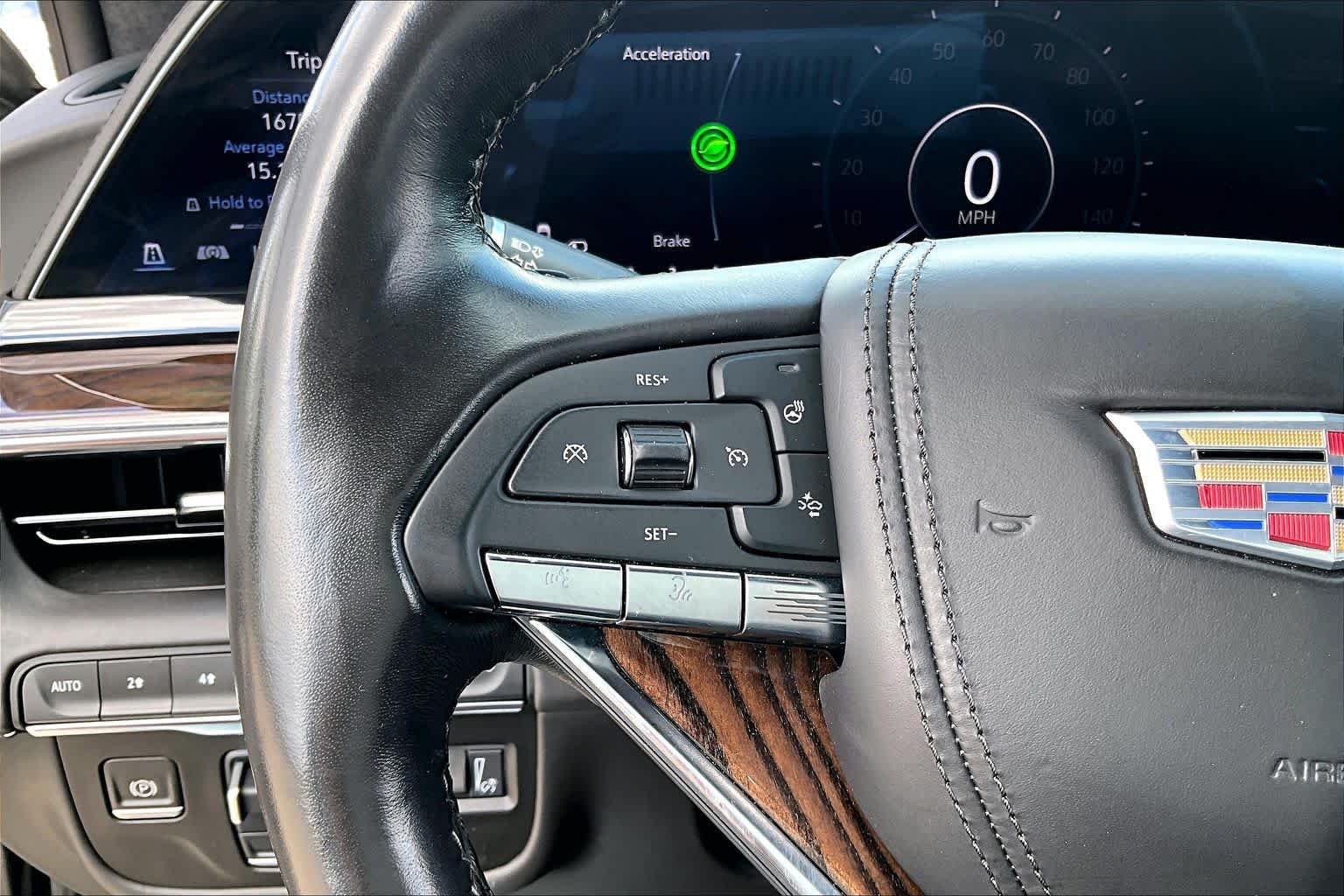 Used 2022 Galactic Gray Metallic Cadillac Premium Luxury Platinum image 22