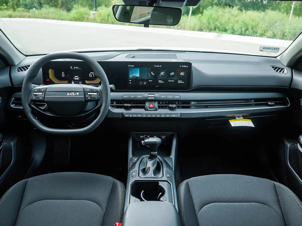 New 2026 Snow White Pearl Kia LX Sedan FWD image 12