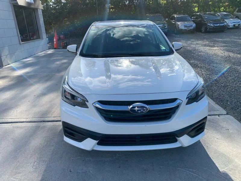 Used 2021 White Subaru Premium Sedan 4D image 21