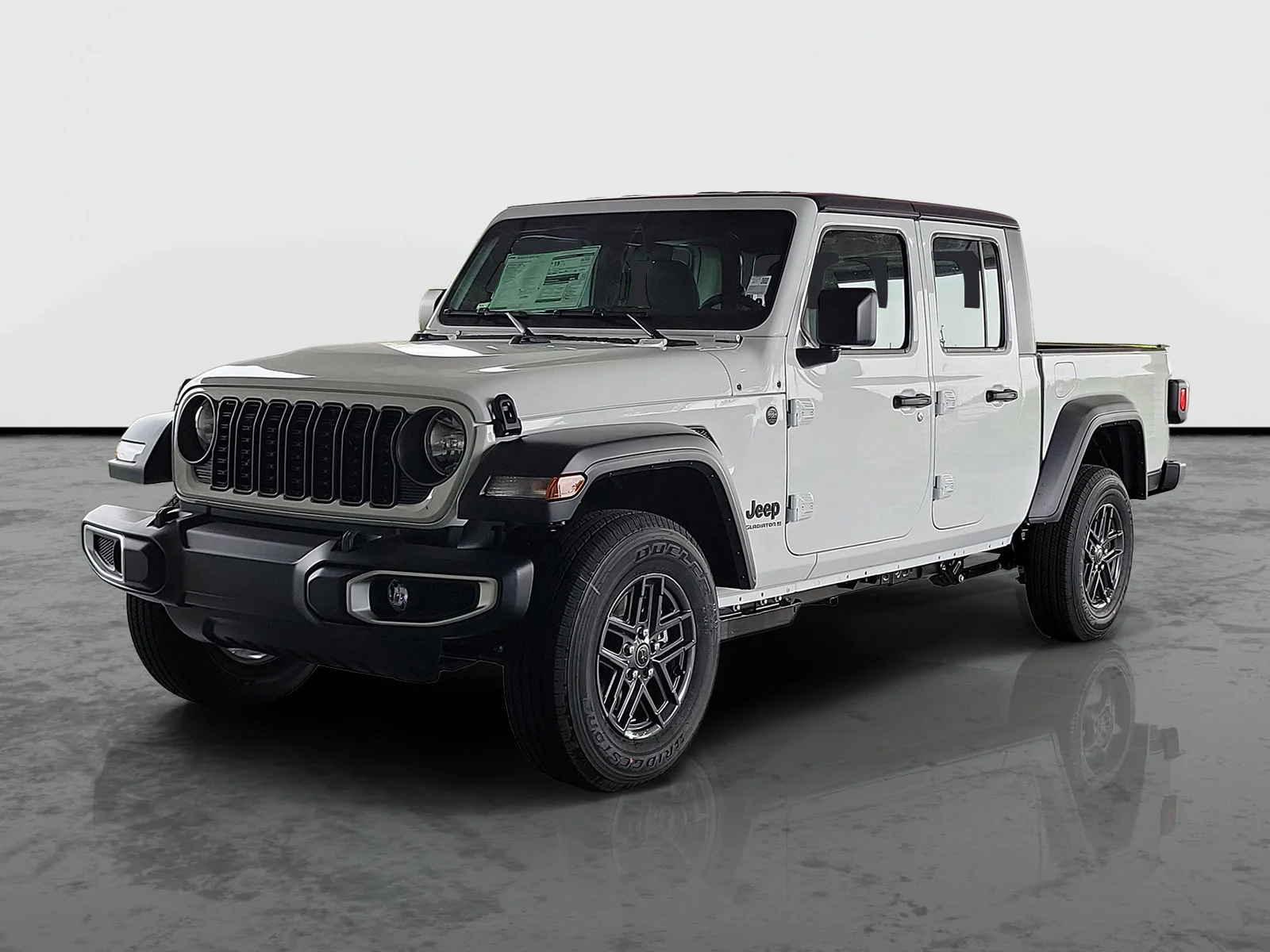 New 2026 Bright White Clear-Coat Exterior Paint Jeep Sport image 3