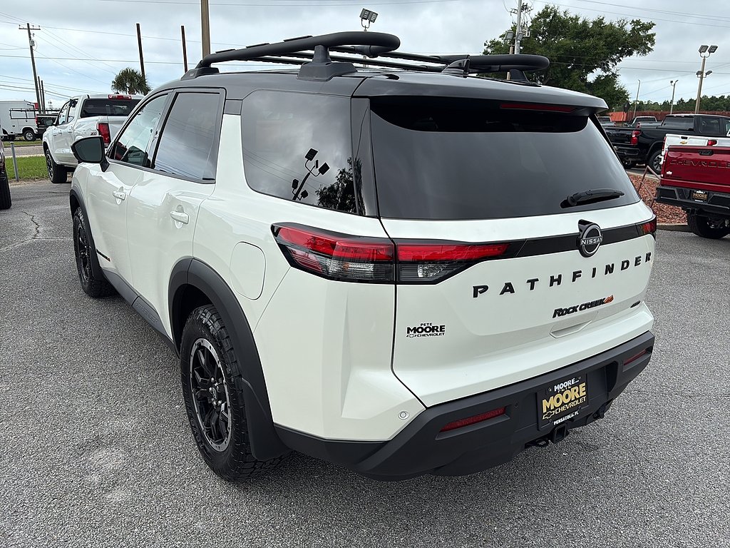 Used 2024 Pearl White TriCoat/Super Black Nissan Rock Creek image 7