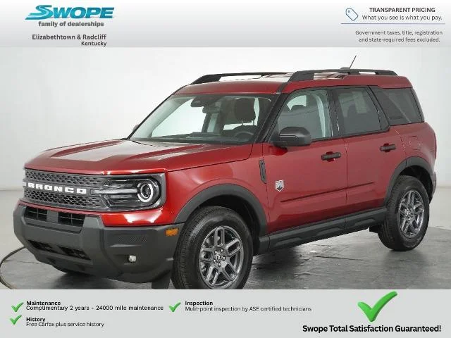 New 2025 Ruby Red Metallic Tinted Clearcoat Ford Big Bend® image 46