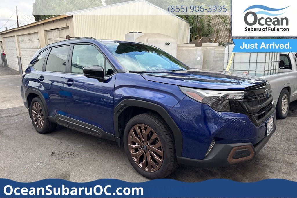 Certified Used 2026 Blue Subaru Sport image 1