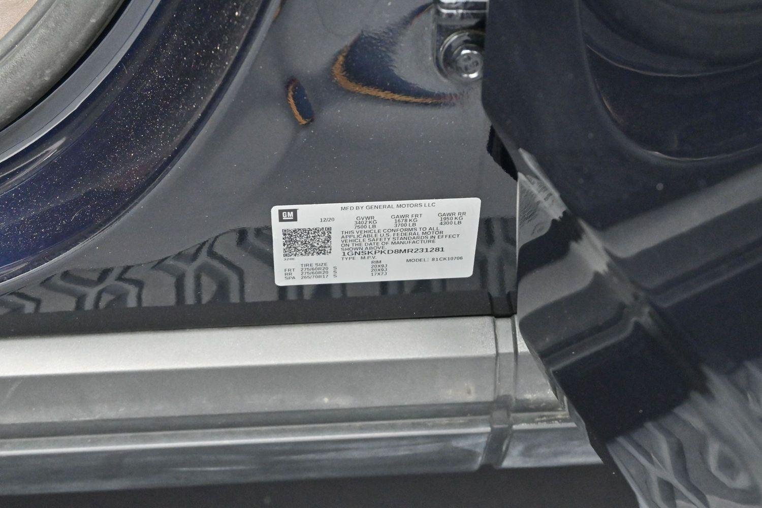 Used 2021 MIDNIGHT BLUE METALLIC Chevrolet Z71 image 44