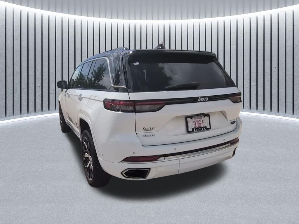 Used 2024 White Jeep Summit Reserve image 14