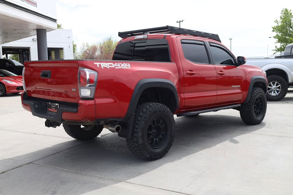 Used 2022 Barcelona Red Metallic Toyota TRD Off Road image 6