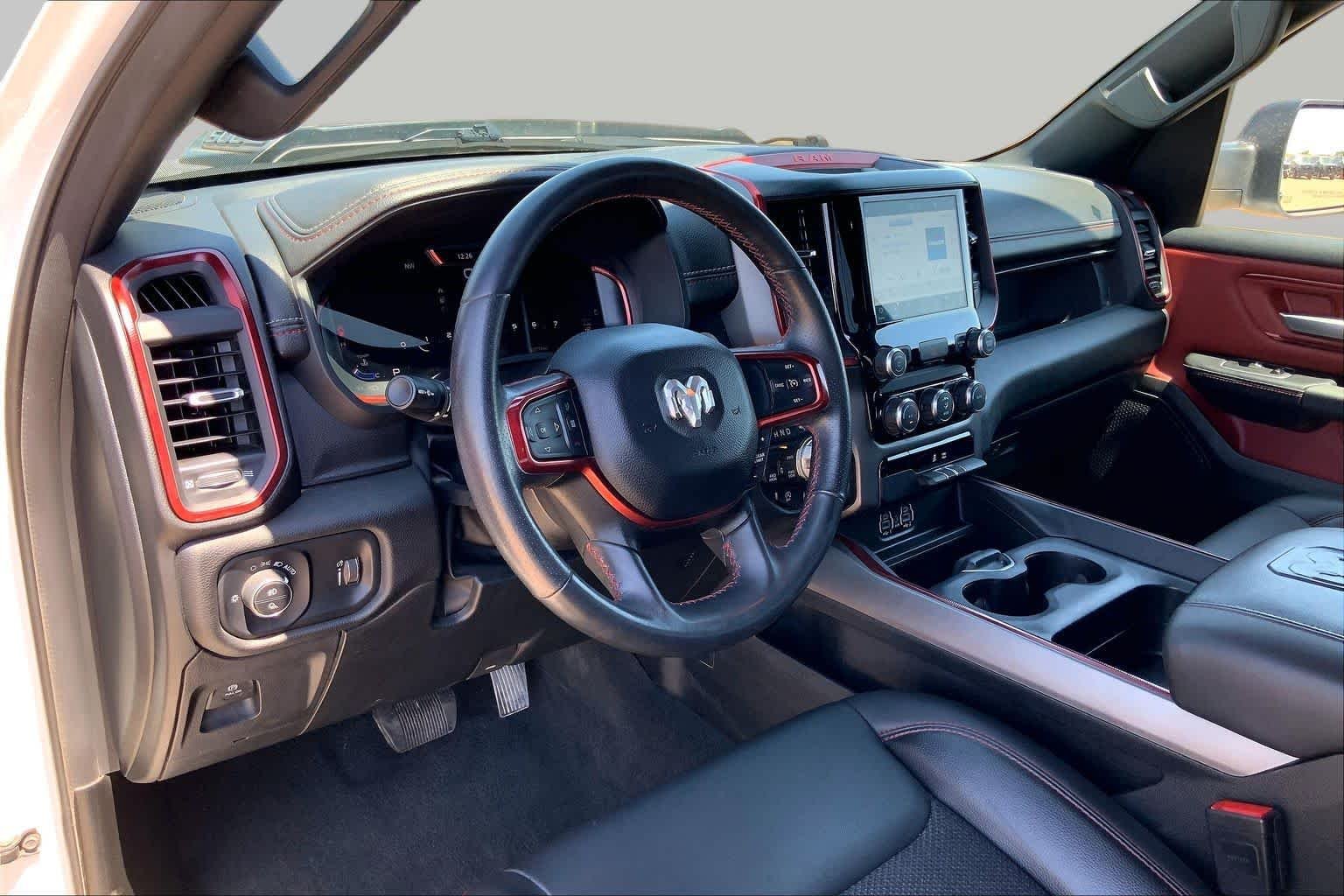 Used 2024 Bright White Clearcoat Ram Rebel image 18