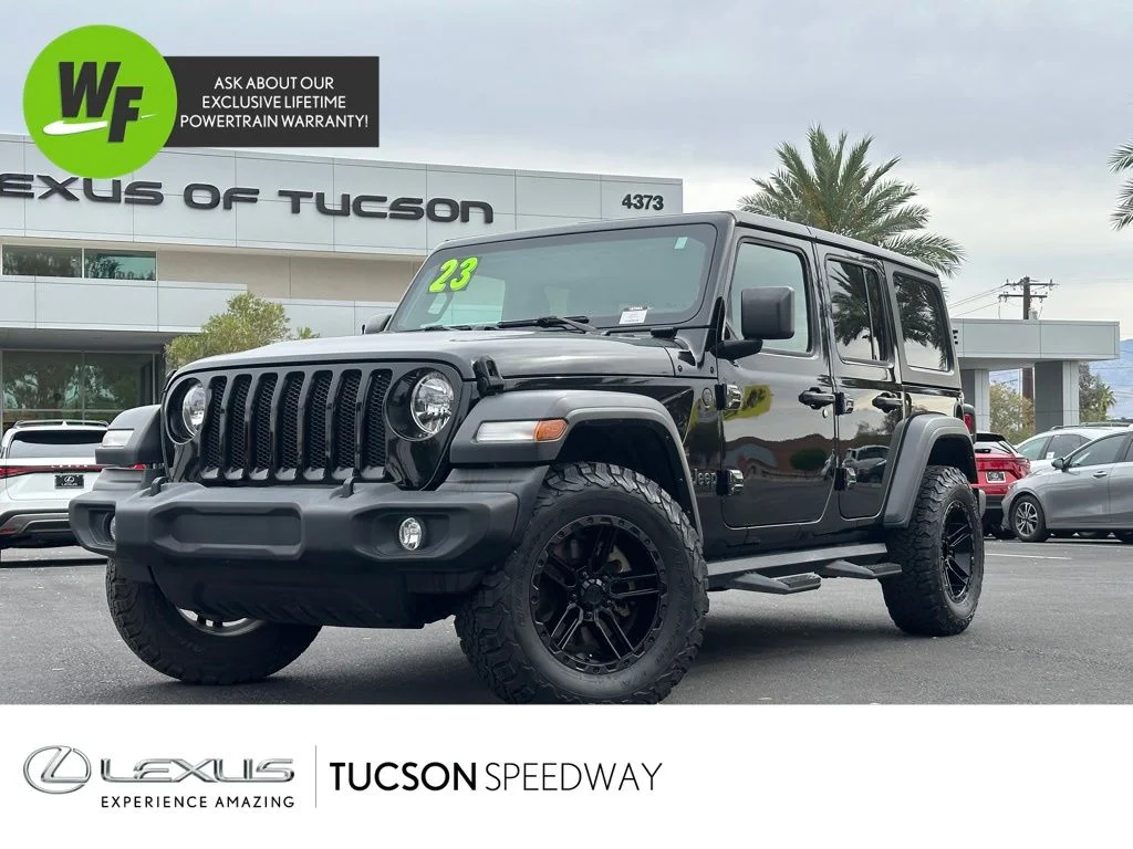 Used 2023 Black Jeep Sport S image 1