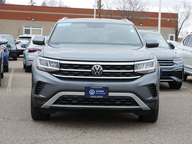 Certified 2023 Volkswagen Atlas Cross Sport SE w/Tech with VIN 1V2KC2CA9PC226545 for sale in Inver Grove Heights, Minnesota