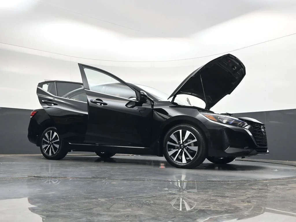 Used 2025 Black Nissan SV image 56
